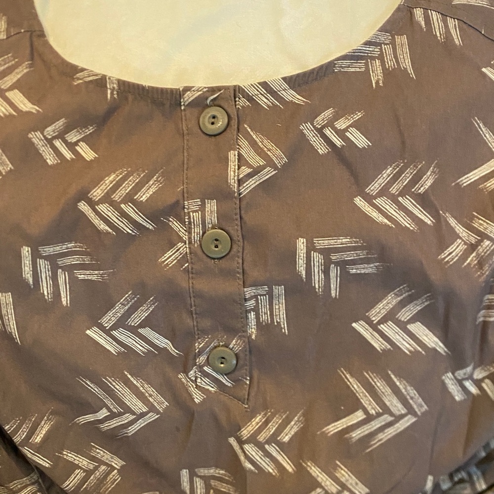 Toad&Co Charcoal Patterned Mini Dress - Picture 3 of 5